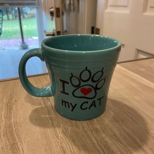 Fiestaware Petware tapered mugs